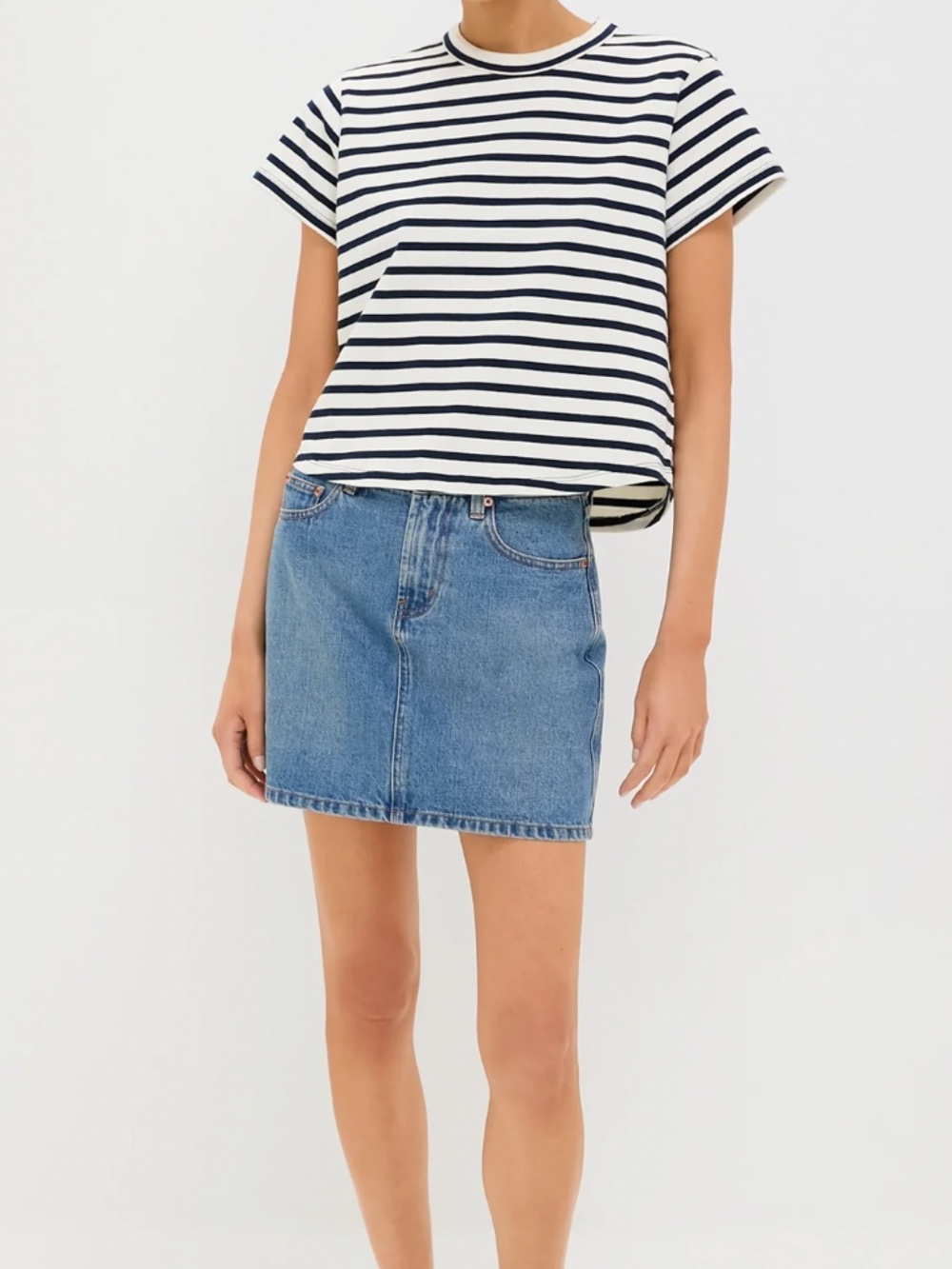 Tuckernuck Navy Stripe Parker Classic Tee